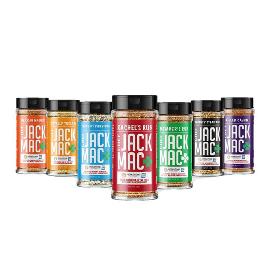 Set of 7 Jack Mac Spice Blends